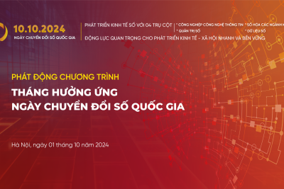 Thực hiện công văn số 1193/PGDĐT V/v phổ cập bộ nhận diện Ngày Chuyển đổi số quốc gia năm 2024